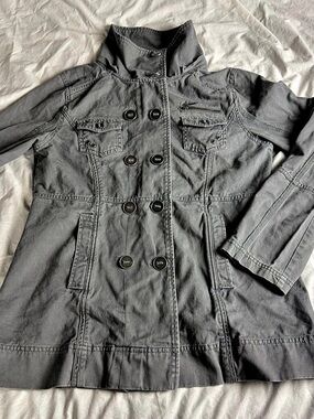 Hurley Utility Jacket in Gray Size Medium